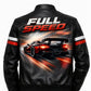 MP006 Full Speed Supercar Racing Leather Jacket - Modern Street Racer Design