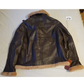 Men Winter Classic B3 RAF Real Leather Shearling Pilot Aviator Biker Jacket Brown Coat