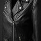 W004 Women South Side Serpents Black Faux Leather Jacket