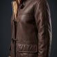 WFC01 Women Winter Classic Coat B3 Aviator Fur Shearling Hooded Jacket For Sale