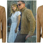 MMJ16 Men's James Bond Brown Daniel Craig Spectre Morocco Blouson Jacket