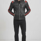 M053 Cafe Racer Retro 3 Vintage Distressed Motorcycle Black Jacket