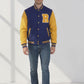 MCJ07 Archie Andrews Riverdale Varsity Bomber R Letterman Summer Real Wool blue Jacket