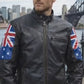 M031 New Australian Flag New Men's Cafe Racer Jacket 2020