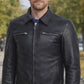 M082 German Luftwaffe Cowhide Biker Style Men's Jacket
