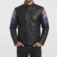 M031 New Australian Flag New Men's Cafe Racer Jacket 2020
