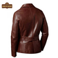 M026 Men's Blazer Wear Coat Classic Formal Easy Rider Genuine Leather Jacket