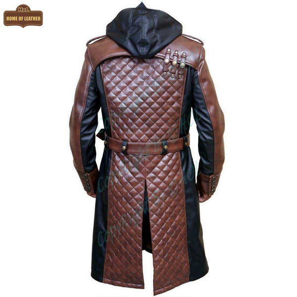 Assassin's Creed Syndicate Jacob Frye C001 Brown Trench Coat - Home of Leather