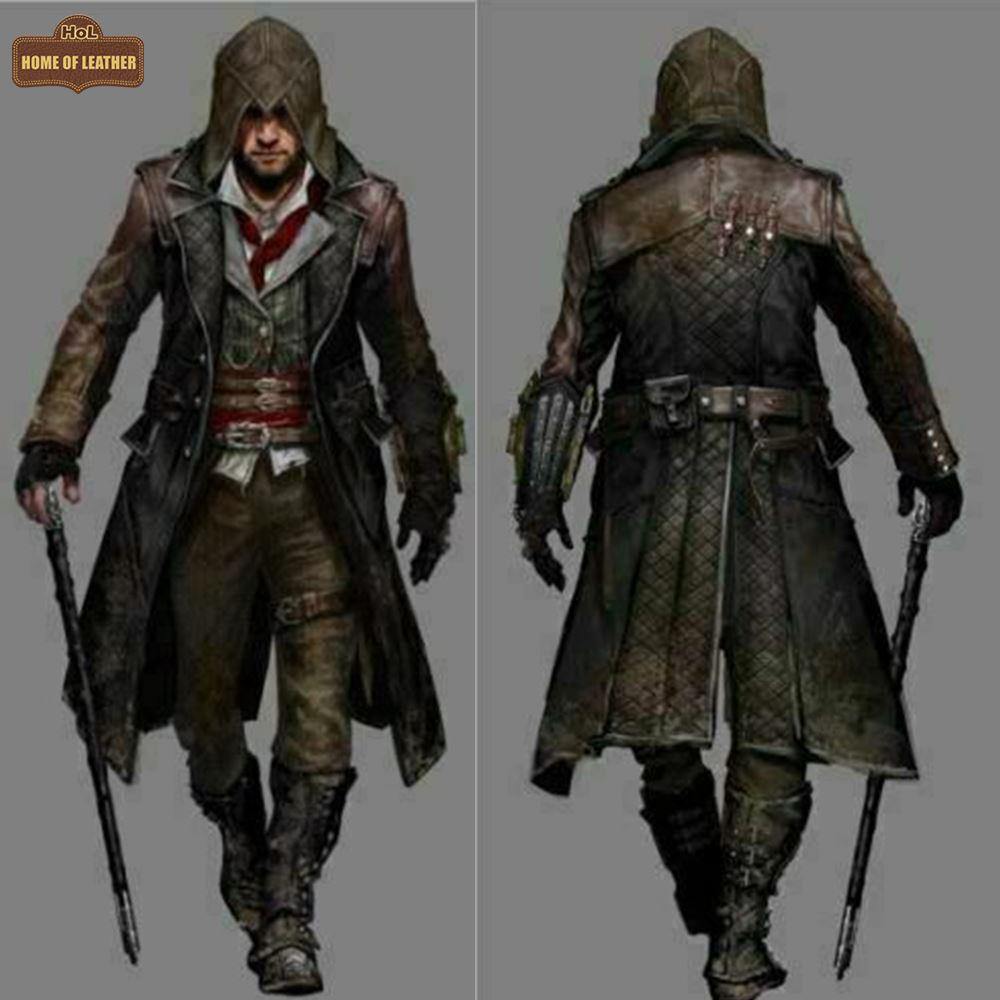 Assassin's Creed Syndicate Jacob Frye C001 Brown Trench Coat - Home of Leather