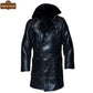 C003 Black Fur Shearling Winter Jacket Warm RAF B3 WWII Genuine Leather Coat For Men - Home of Leather