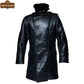 C003 Black Fur Shearling Winter Jacket Warm RAF B3 WWII Genuine Leather Coat For Men - Home of Leather