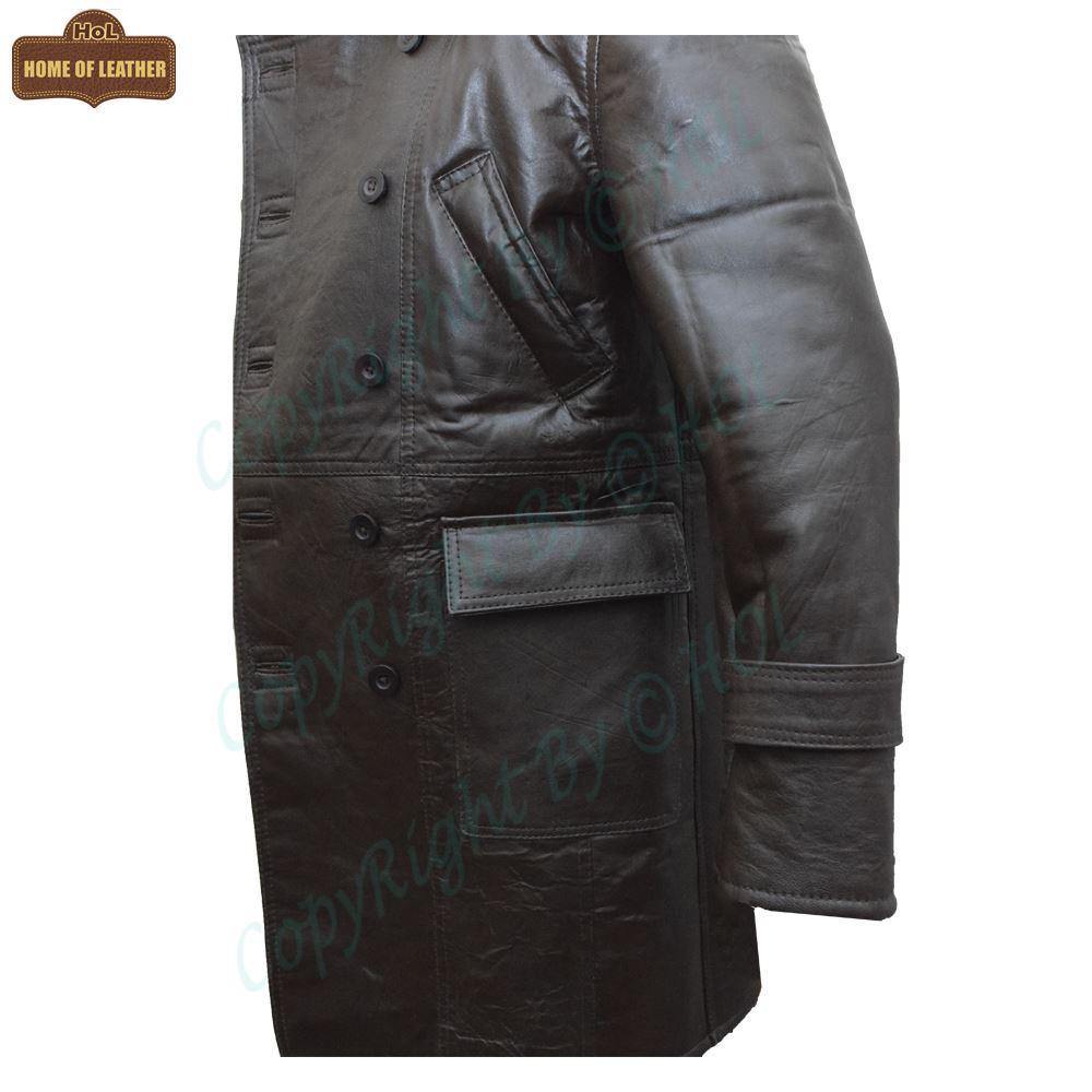 C011 RAF B3 Real Shearling Inner Fur Sheep Leather Coat - Home of Leather