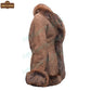 F002 HoL Women's Real Brown Real Sheep Shearling Fur Coat - Home of Leather