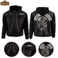 M016 Fashion (SOA) Sons of Anarchy Hoodie Style Black Men's Jacket - Home of Leather