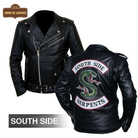 M038 Riverdale Jughead Jones SouthSide Serpent Leather Jacket - Home of Leather