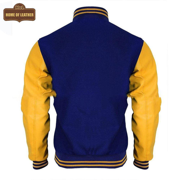 M063 Archie Andrews Riverdale Varsity Bomber R Letterman Summer blue Jacket - Home of Leather