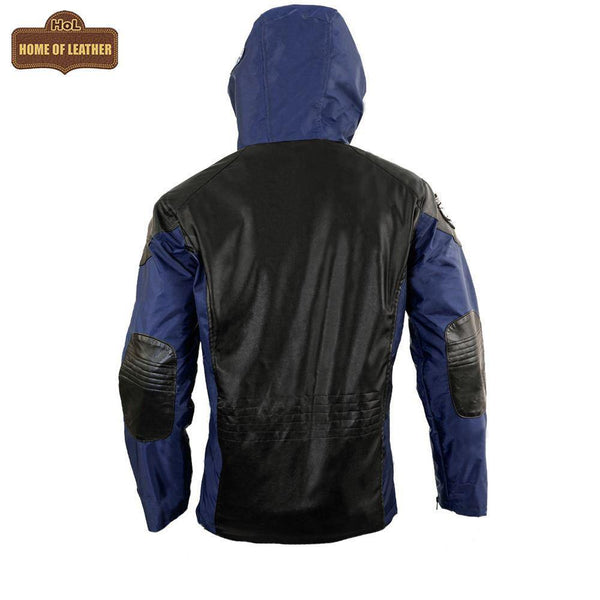 M067 Death Stranding Sam Porter Bridges  Blue Cotton Jacket - Home of Leather