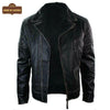 M077 Free Authentic Black Wallet Real Leather Jacket - Home of Leather